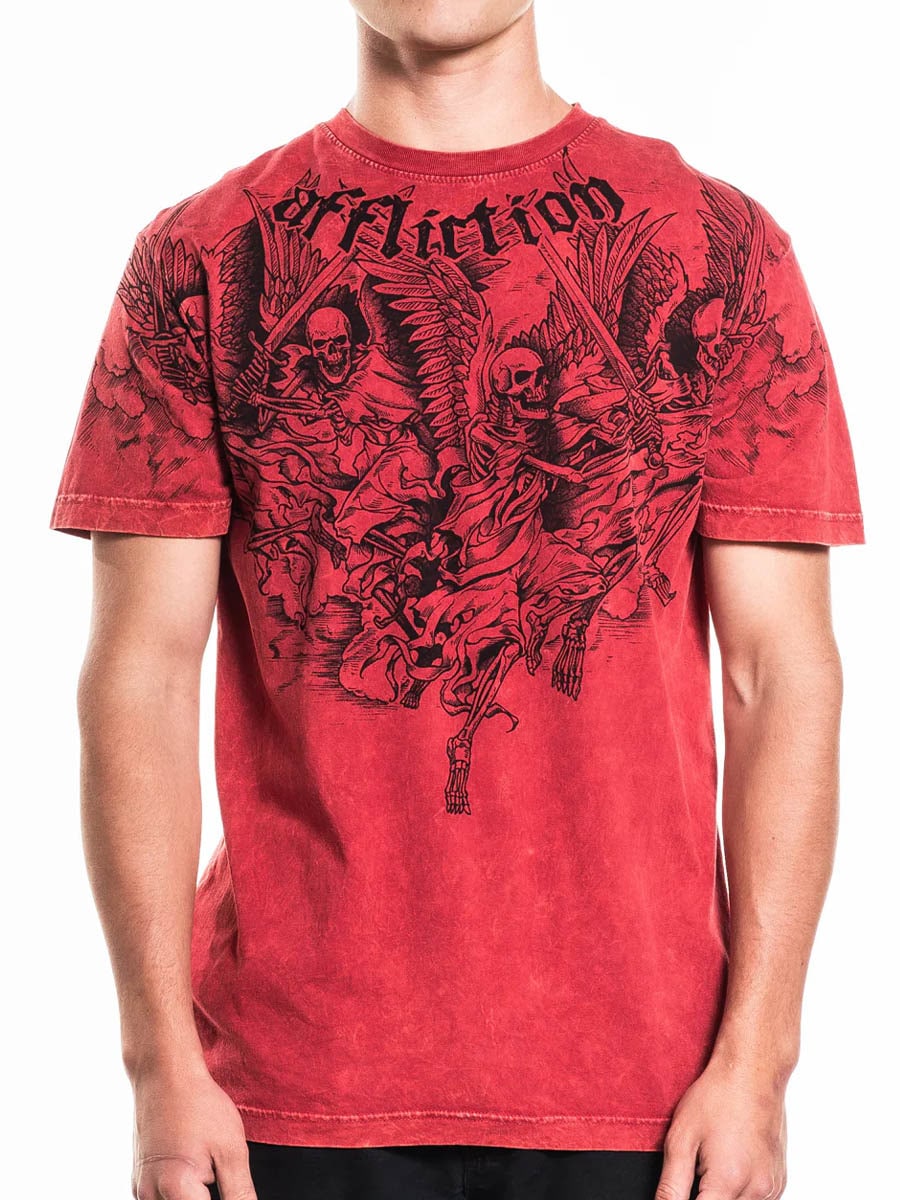 Affliction Archangel T-shirt -red.jpg