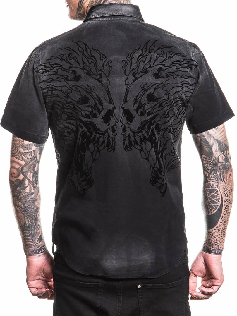 Affliction Death Reflection shirt - Svart.jpg