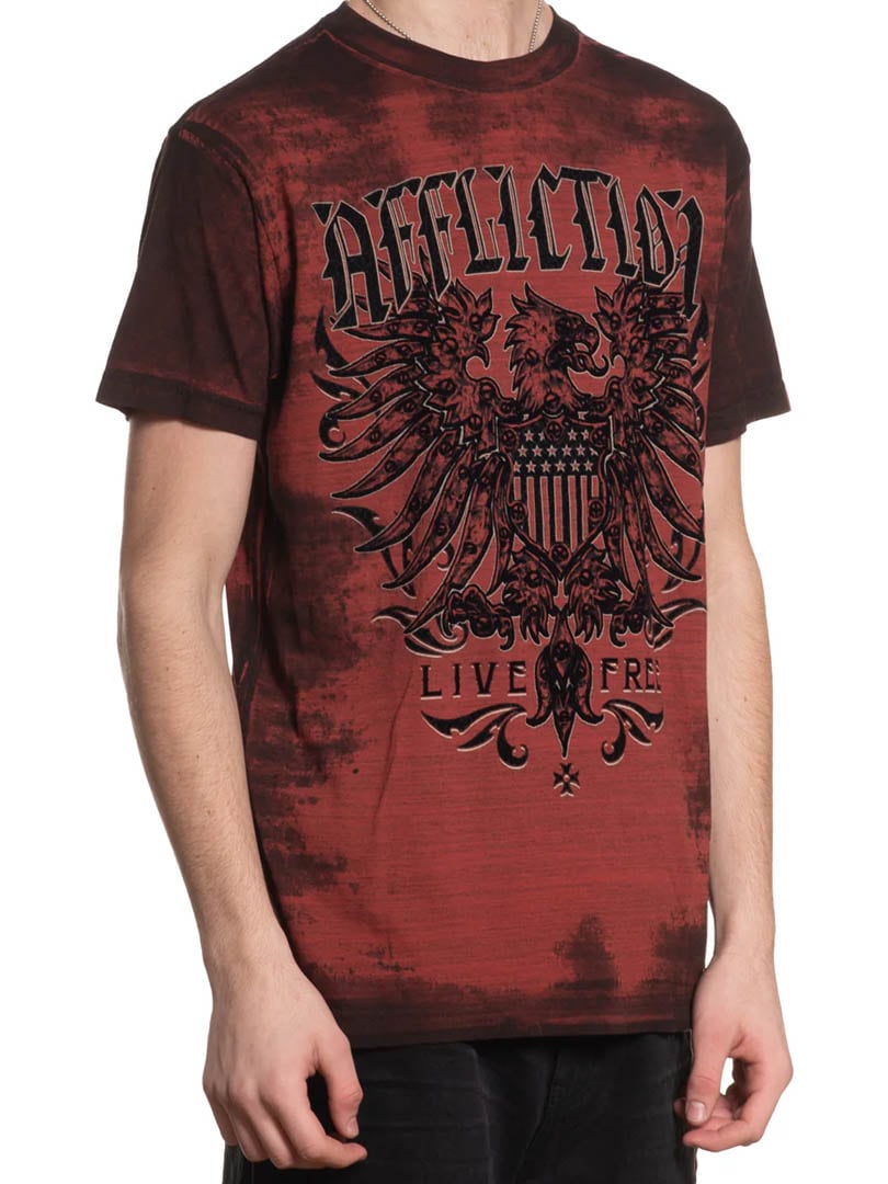 Affliction Interstellar T-shirt - red 3.jpg