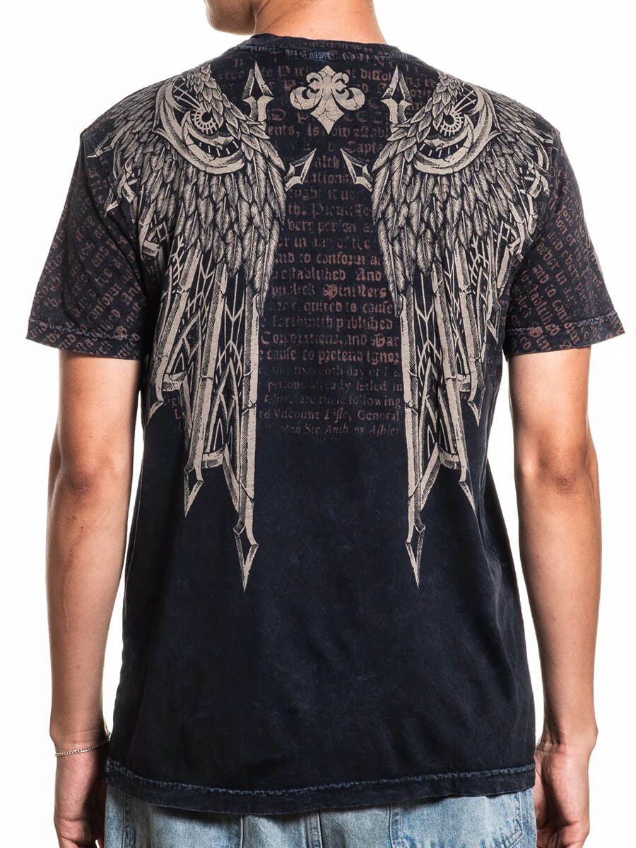 Affliction Skyward Crown 1 T-shirt - Washed Black.jpg