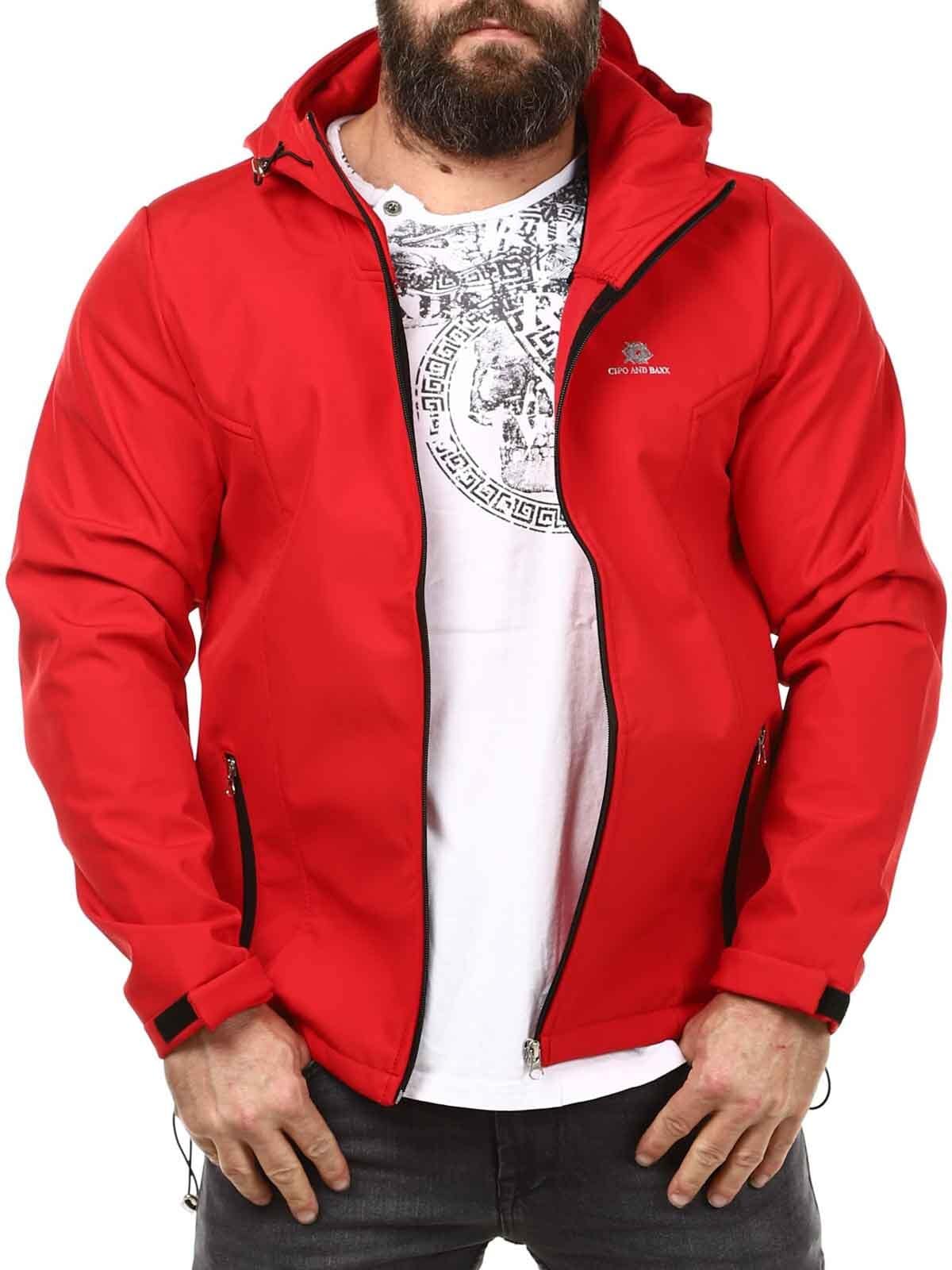 Softshell Kyoto Cipo & Baxx - Czerwony