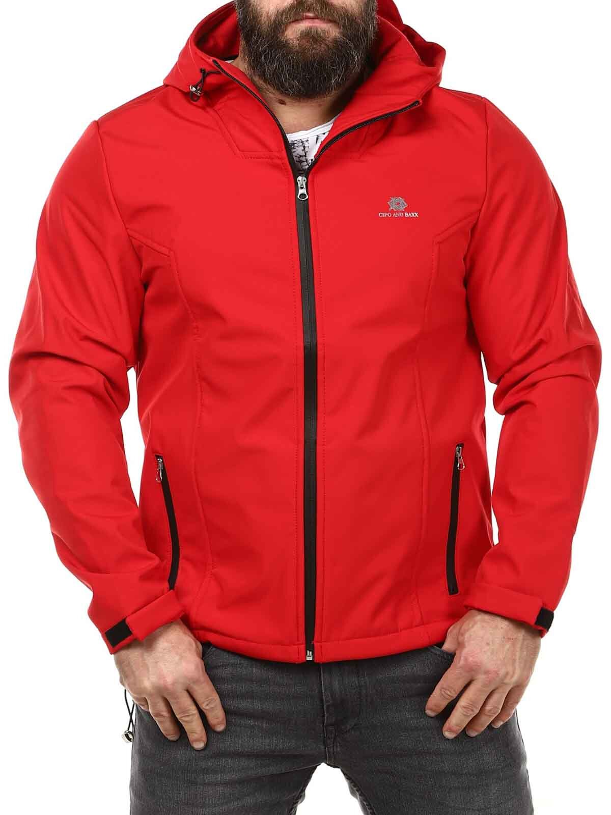 Softshell Kyoto Cipo & Baxx - Czerwony