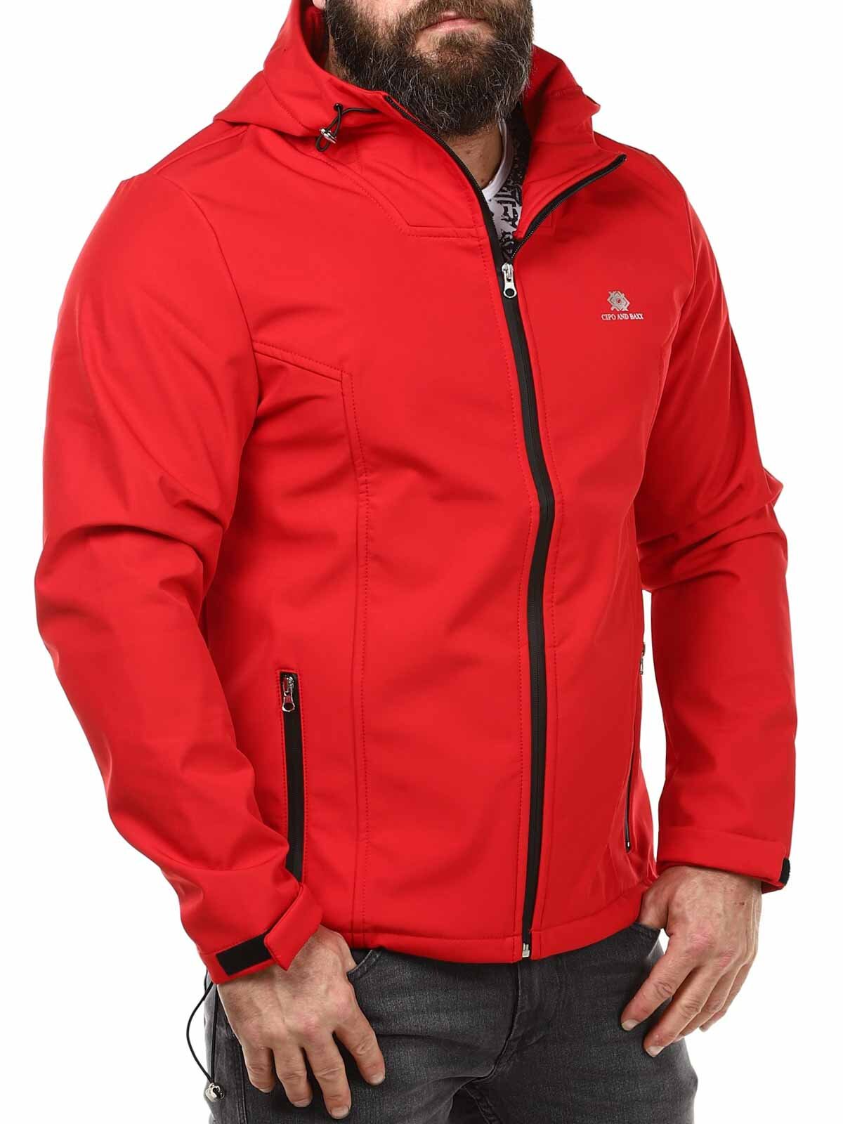 Softshell Kyoto Cipo & Baxx - Czerwony