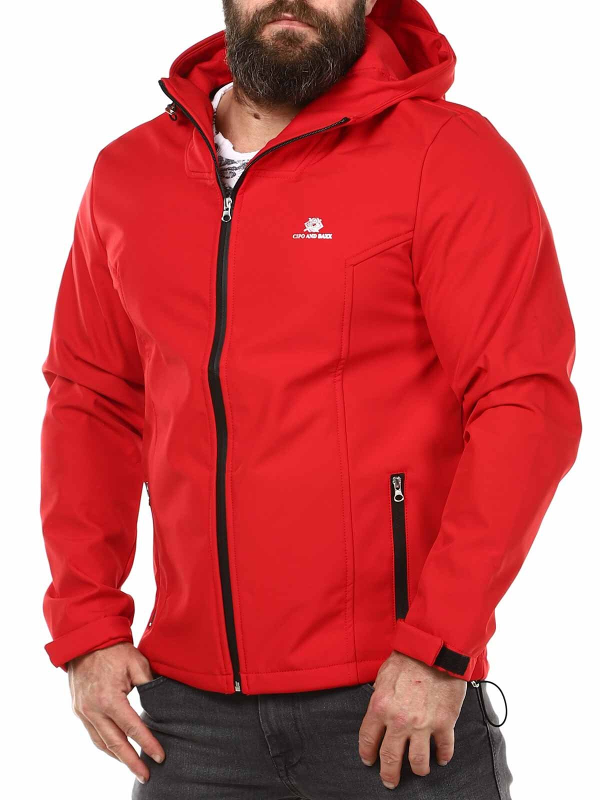 Softshell Kyoto Cipo & Baxx - Czerwony