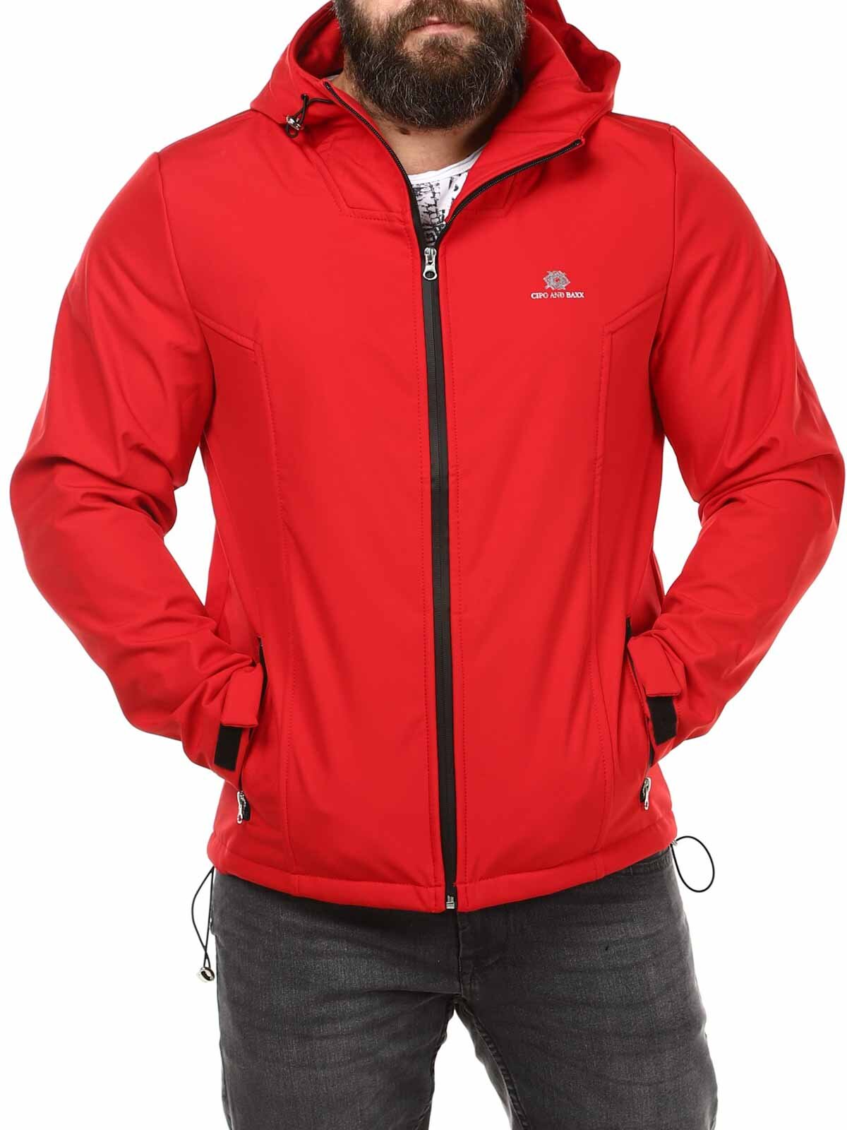 Softshell Kyoto Cipo & Baxx - Czerwony