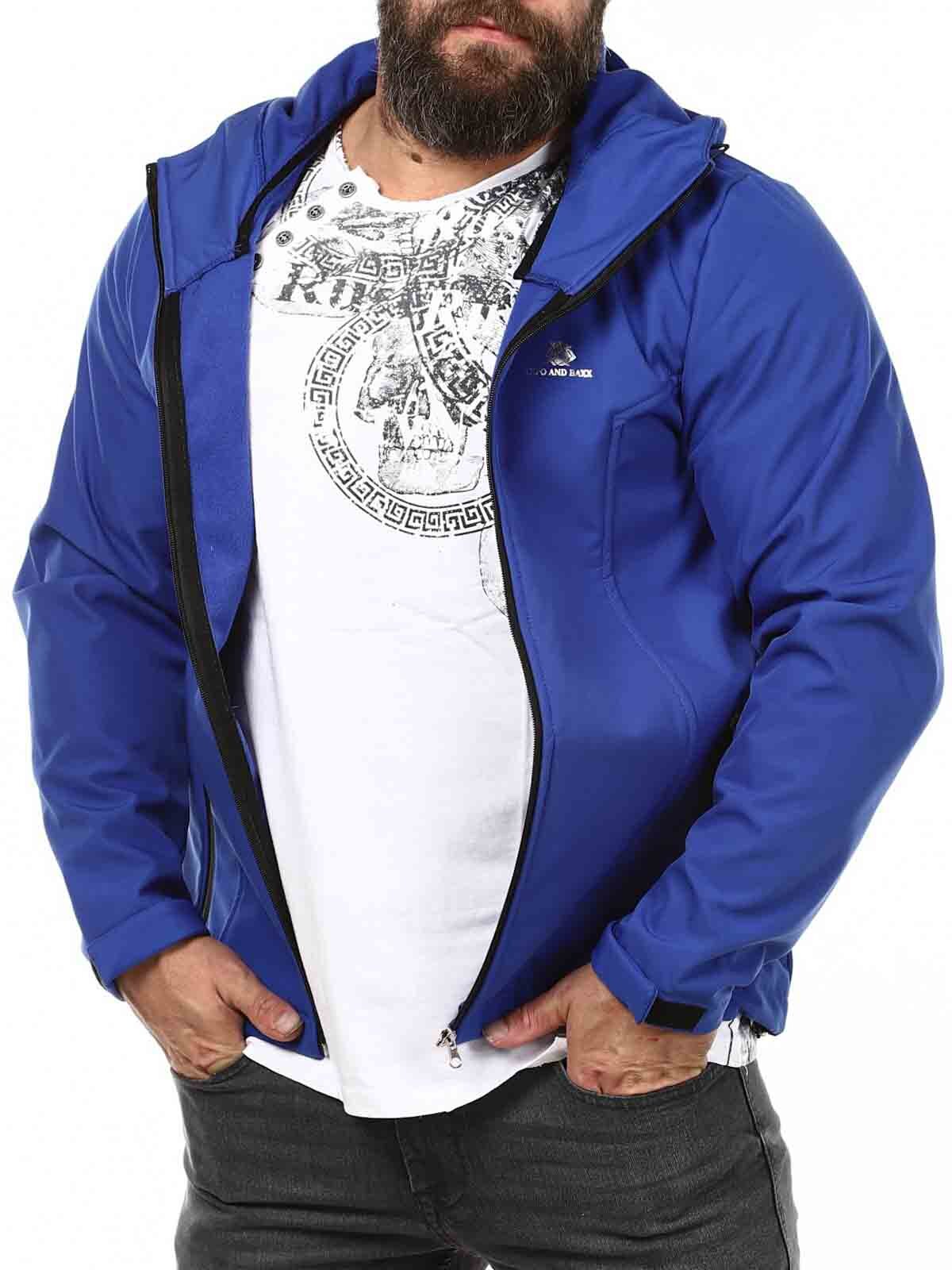 Softshell Kyoto Cipo & Baxx - Niebieski