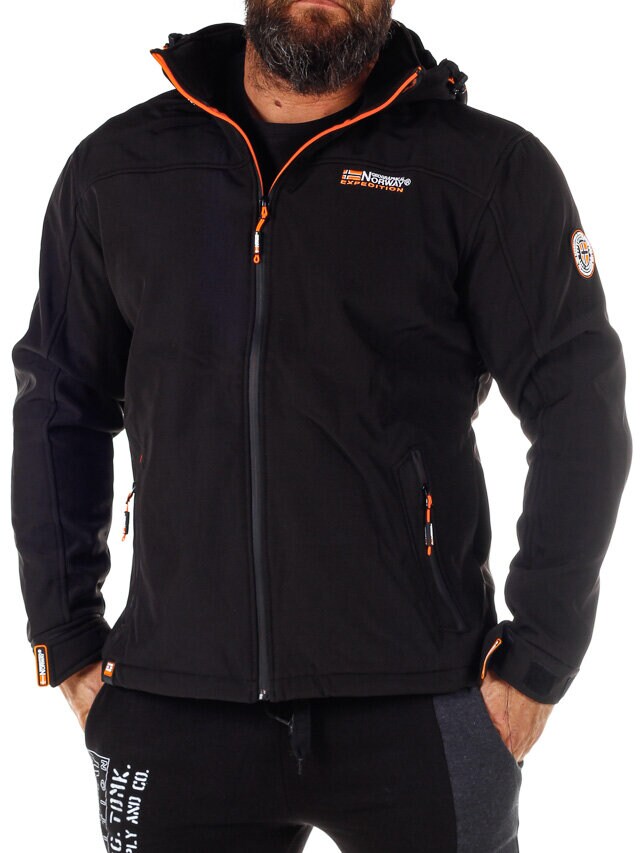Takeni Geo Norway Softshell - Czarny