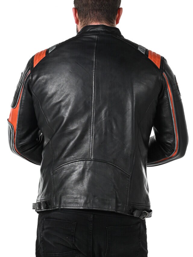 Kurtka Skórzana RD Premium Rider - Czarna