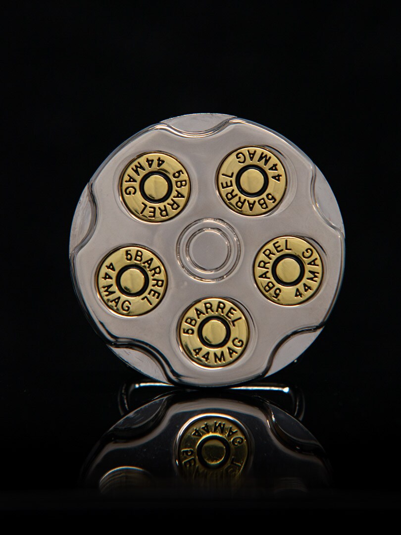 Klamra Spinning Revolver Bullets - Srebrna/Złota