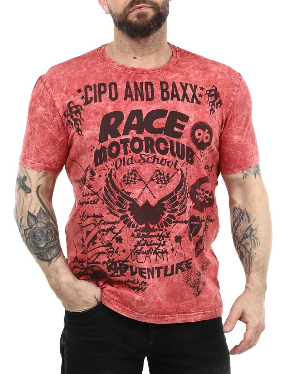 Batsho Cipo Baxx T-shirt RED NEW_1.JPG