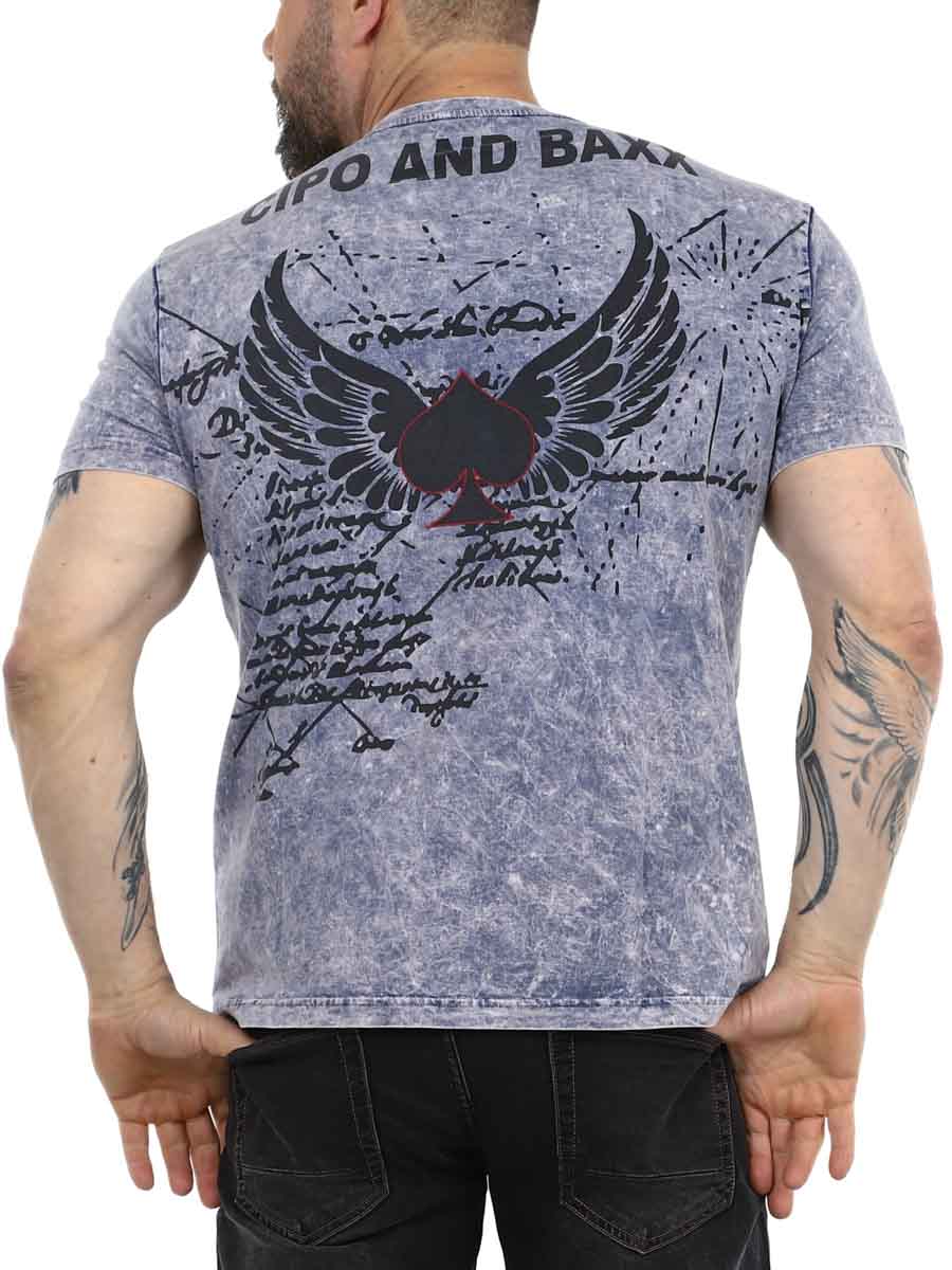 Batsho Cipo  Baxx T-shirt blue_4.JPG