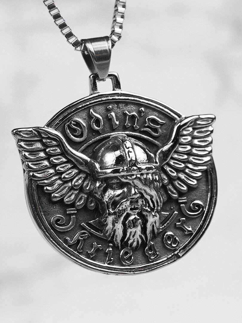 Naszyjnik Odin's Arieger - Srebrny