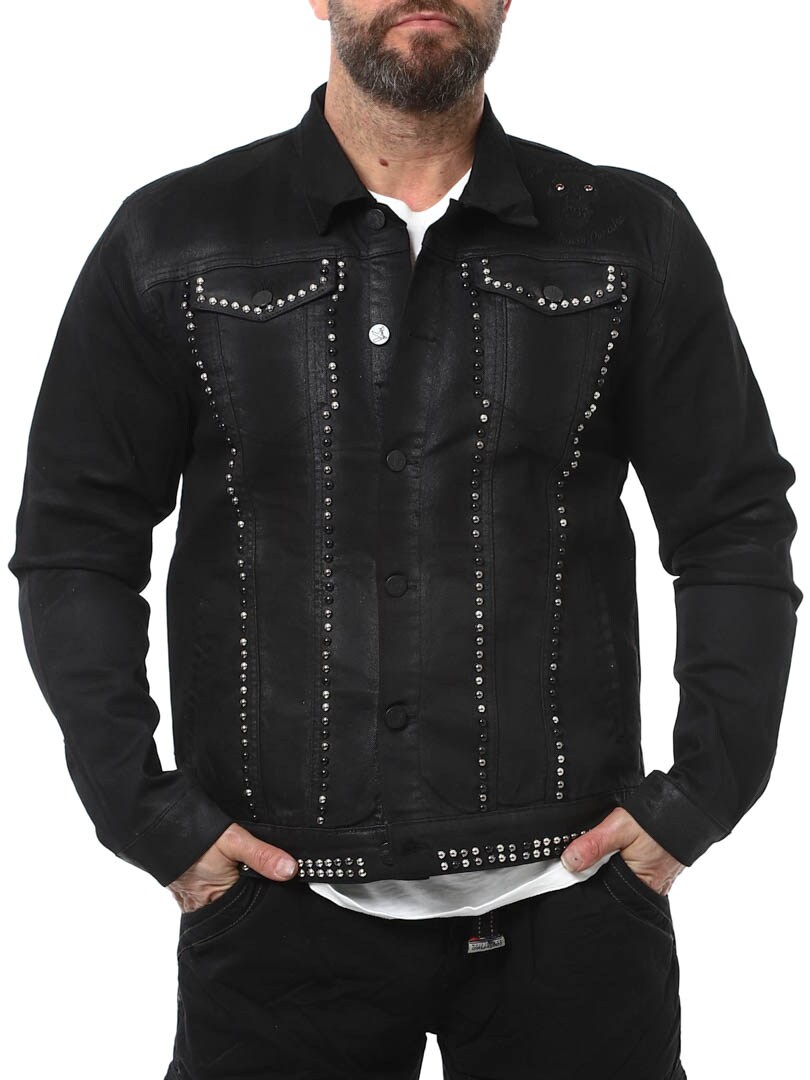 Cemixel Kingz Jeansjakke - Black_5.jpg