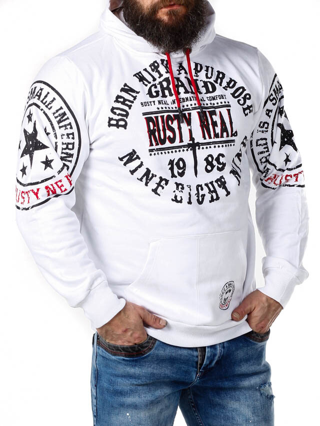 Bluza z Kapturem Beteli - Biała