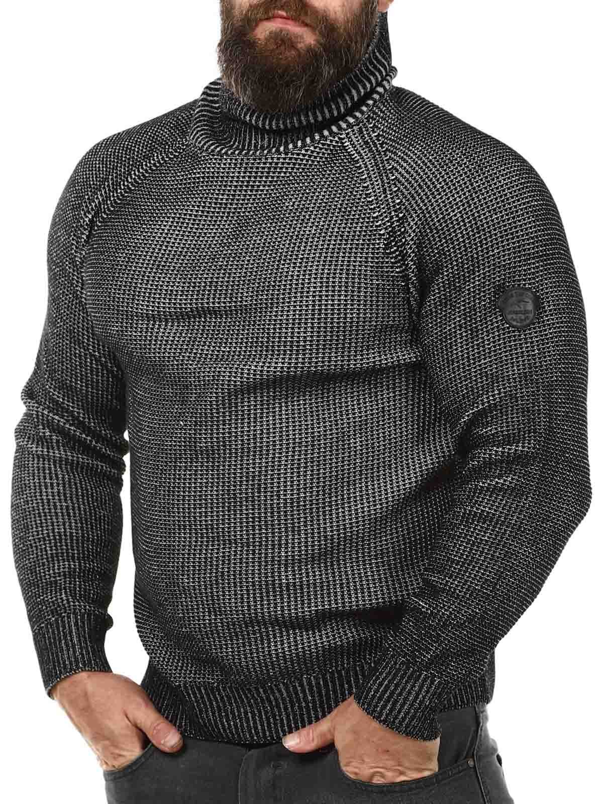 Sweter Alexavin Indicode - Czarny