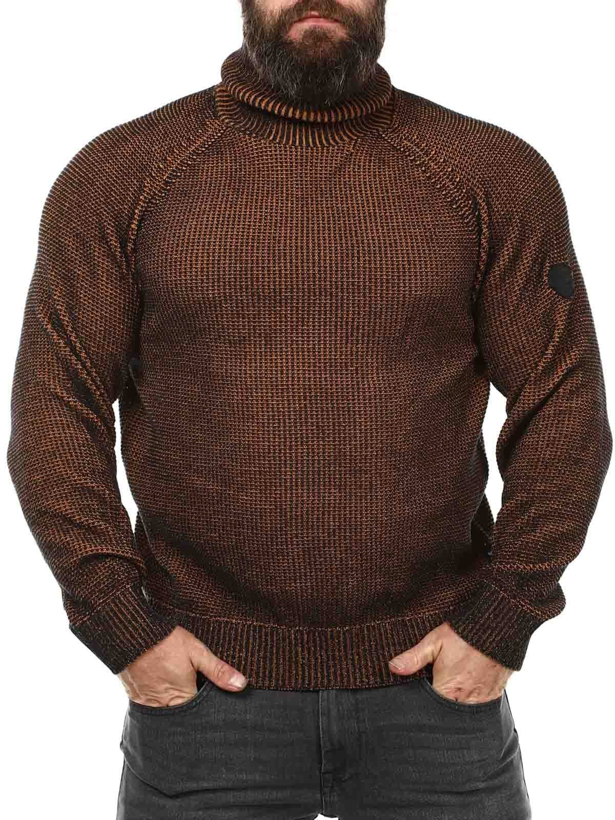 Sweter Alexavin Indicode - Granatowy