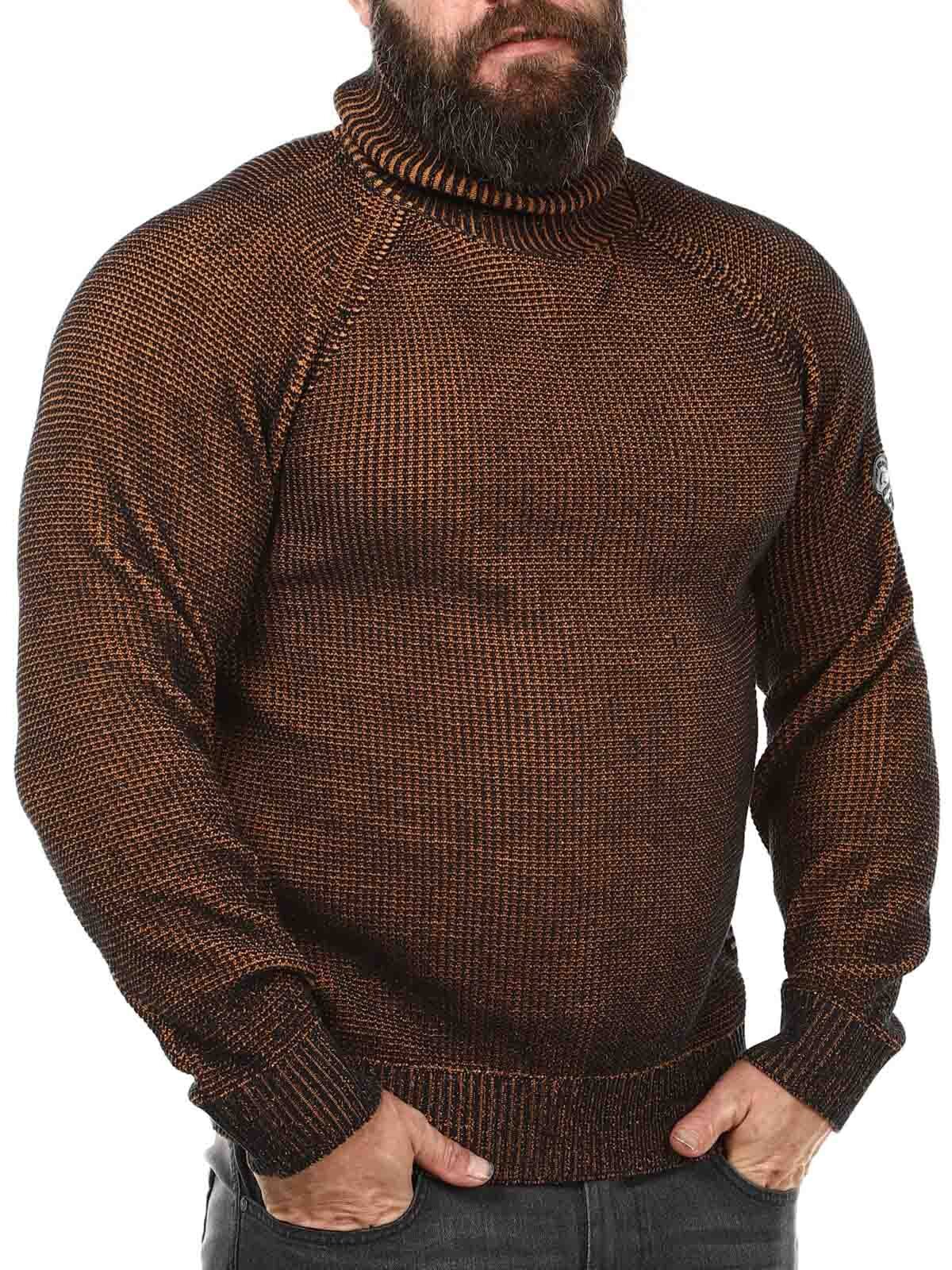 Sweter Alexavin Indicode - Granatowy