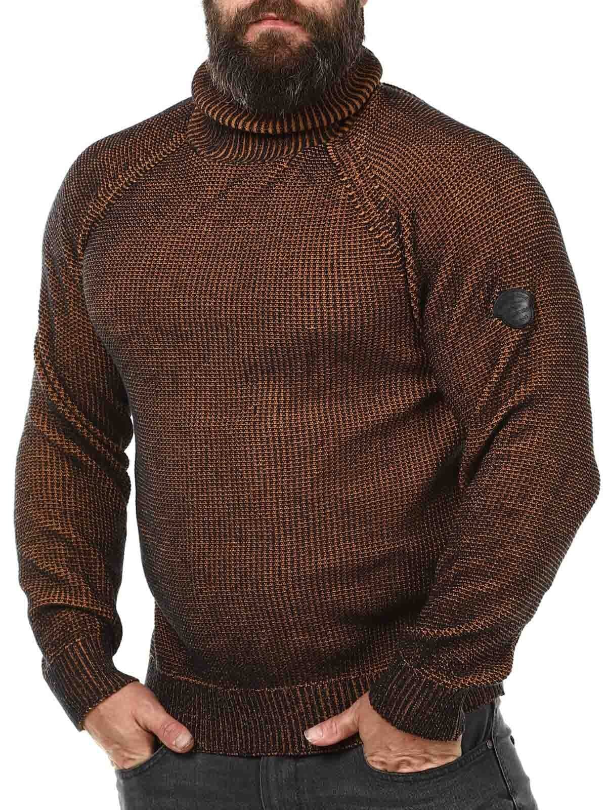 Sweter Alexavin Indicode - Granatowy