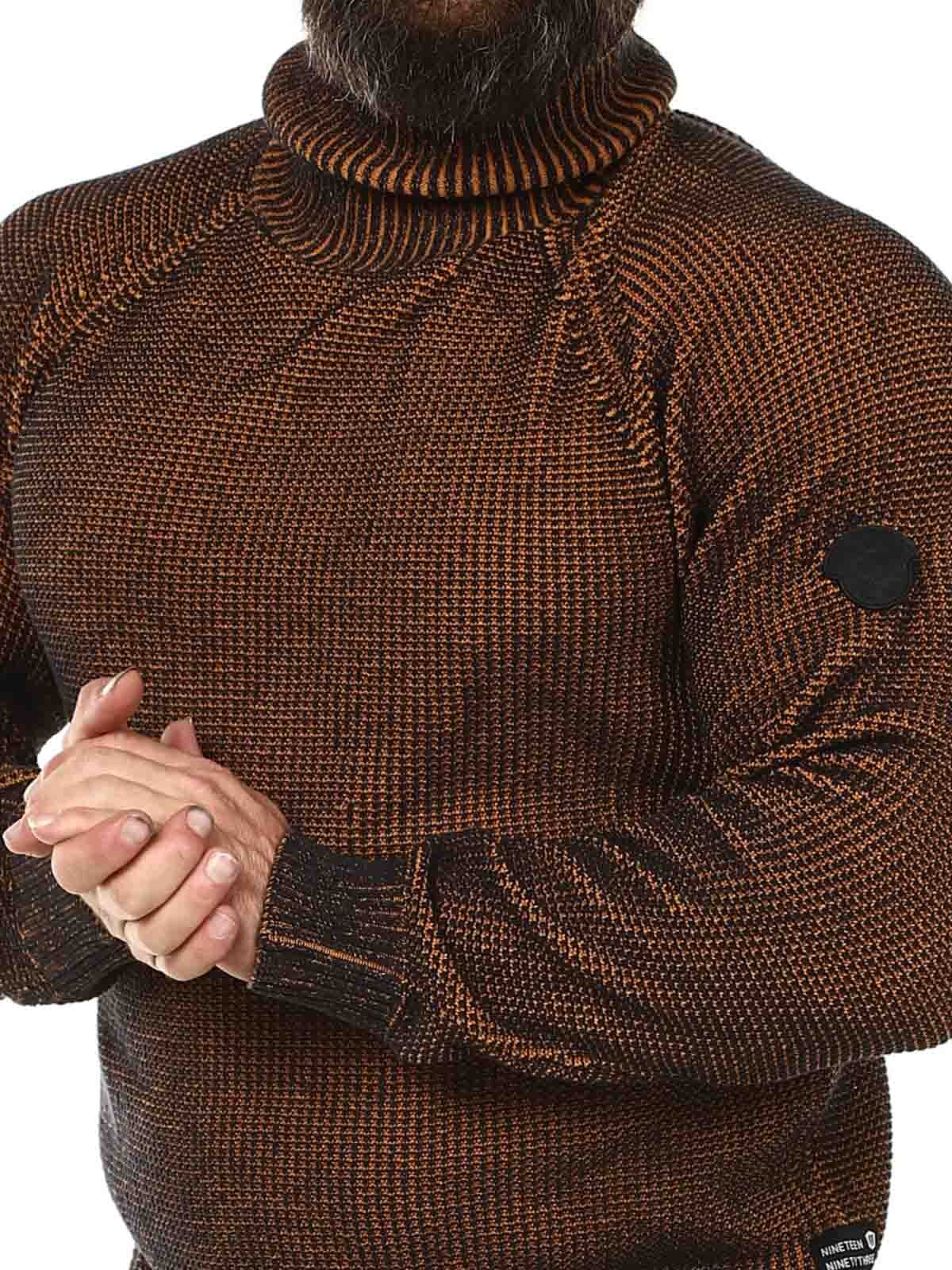 Sweter Alexavin Indicode - Granatowy