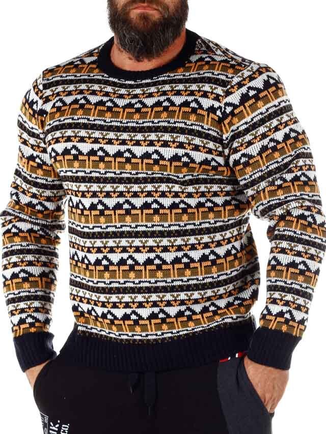 Sweter Eithan Blend - Różnokolorowy