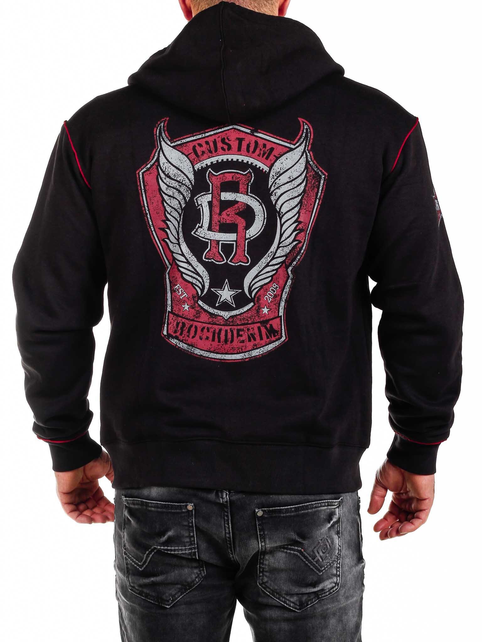Bluza z Kapturem RD Exclusive Angel & Demons - Czarna