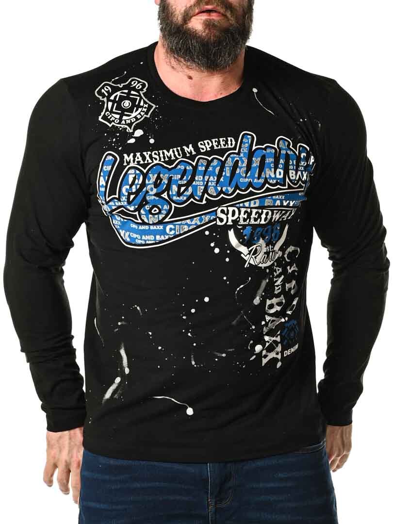 Bluza Speedway Cipo & Baxx - Czarna