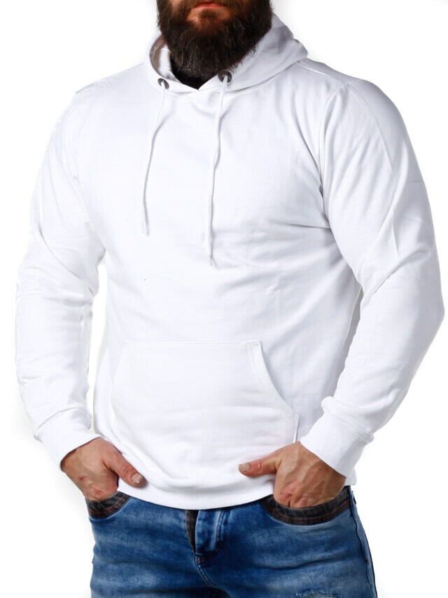  Bluza z Kapturem Basic Rusty Neal - Biała