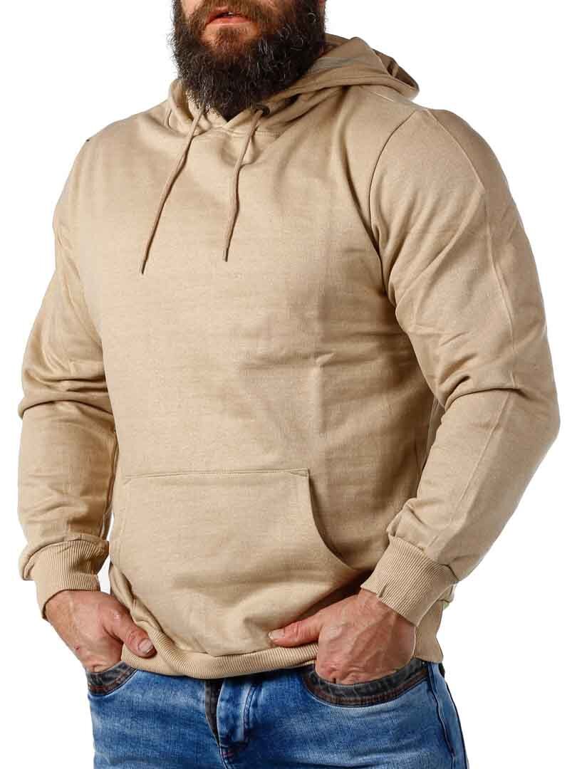 Bluza z Kapturem Basic Rusty Neal - Beżowa