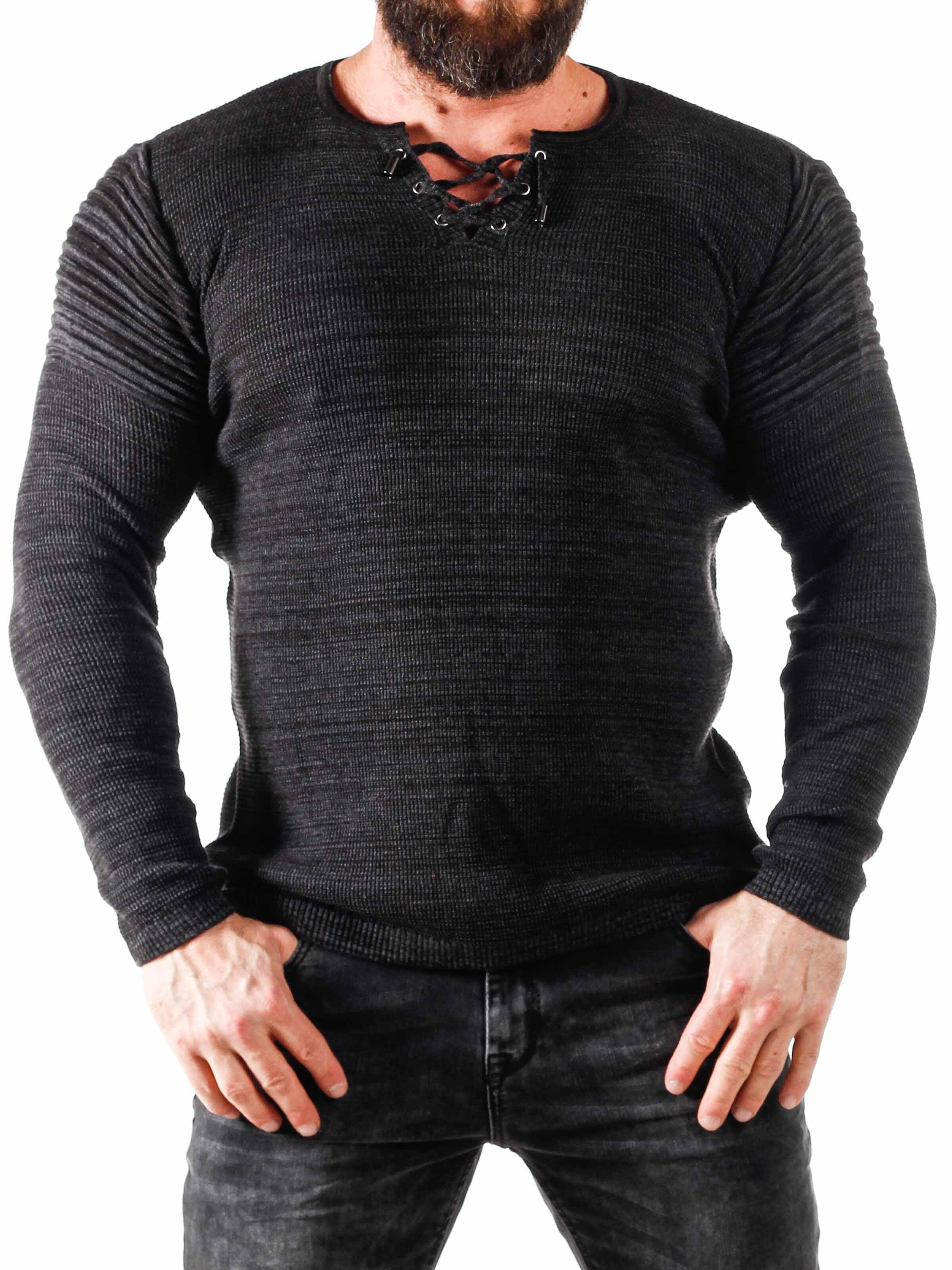Sweter Steen Carisma - Ciemnoszary