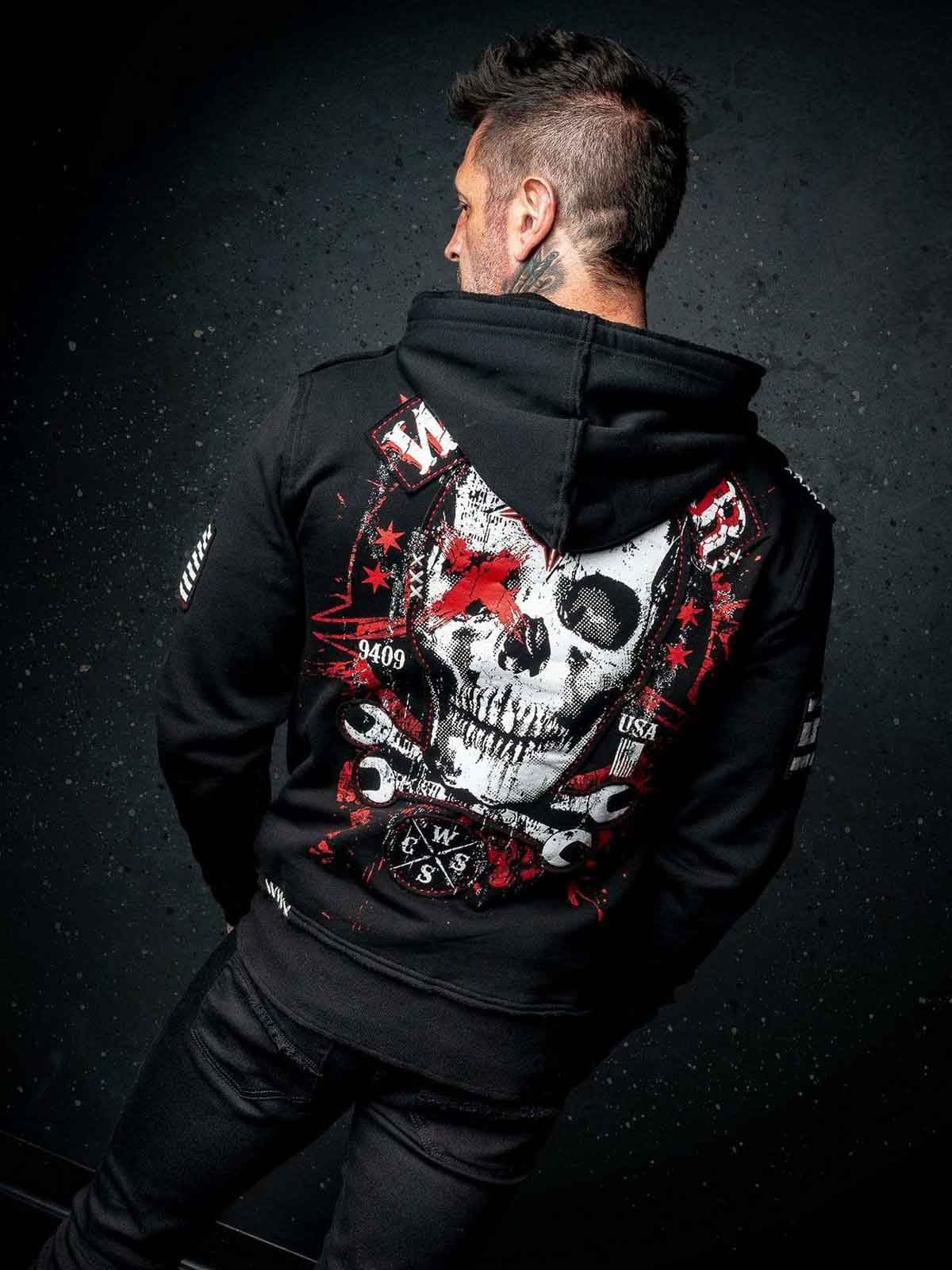Death Mechanic Wornstar Hoodie Black_5.jpg