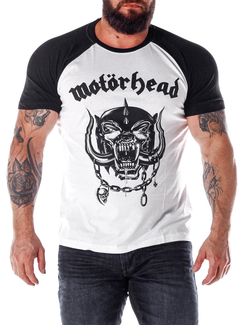 Motorhead  Everythig Louder Urban Classics T-shirt - Biały/Czarny