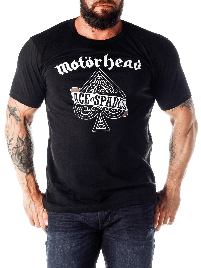 Motorhead Ace of Spades Urban Classics - T-shirt - Czarny