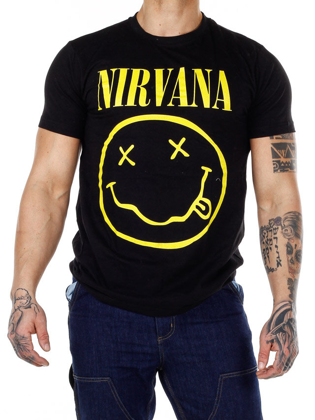 Nirvana Lithium T-Shirt - Czarny