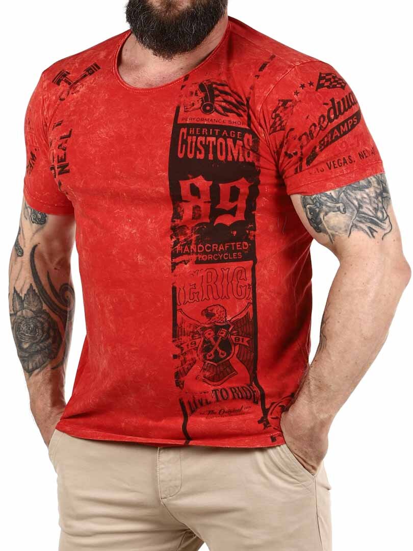 T-shirt Fili Rusty Neal - Czerwony