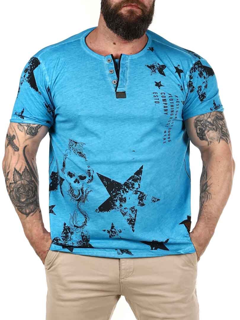 T-shirt Abcott Rusty Neal - Turkusowy
