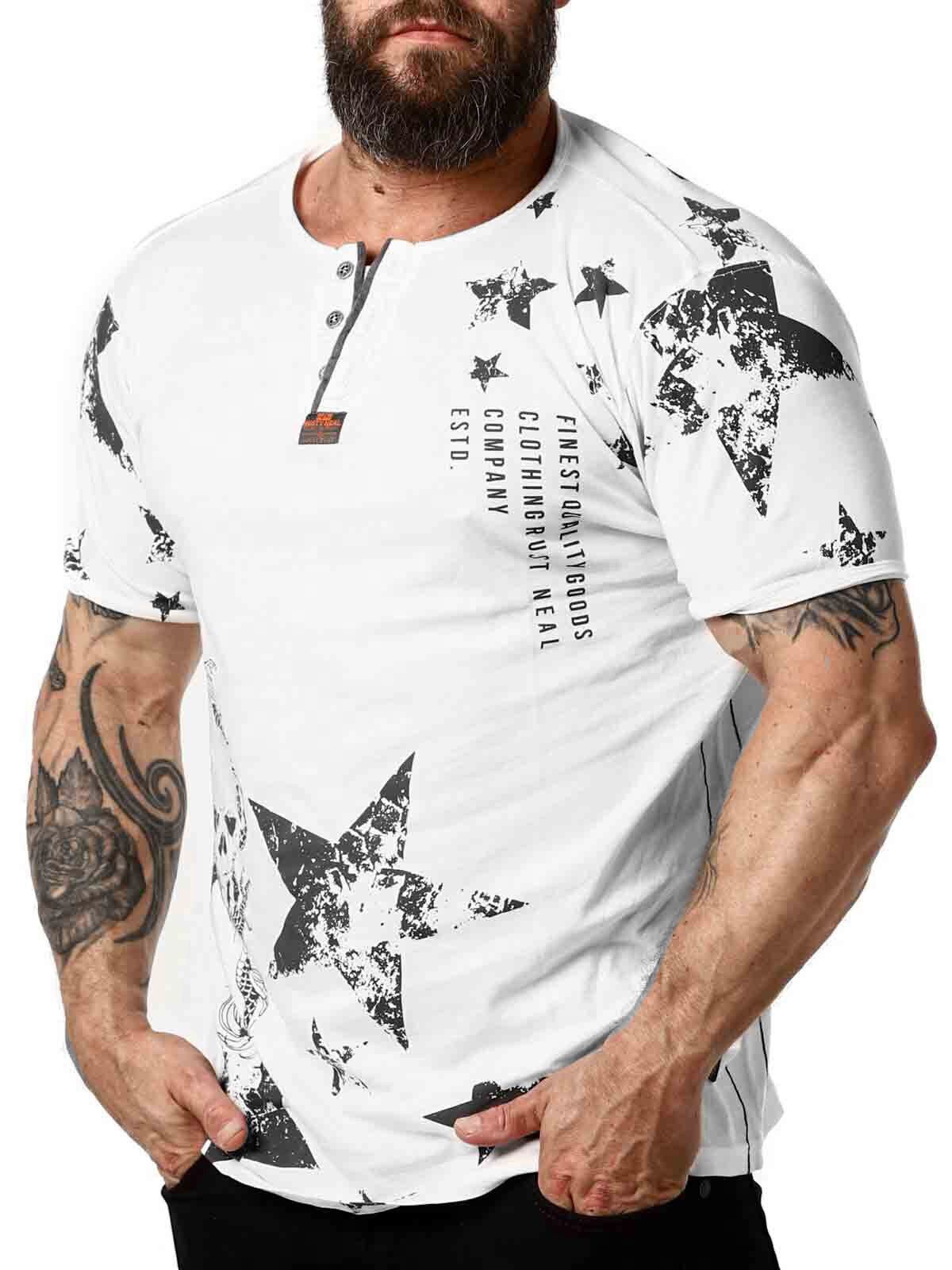 T-shirt Abcott Rusty Neal - Biały