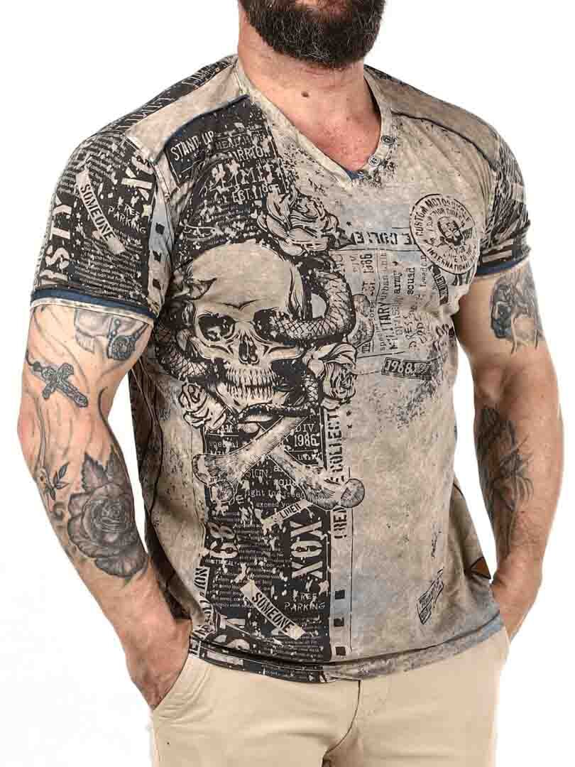T-shirt Dakota Rusty Neal - Brązowy