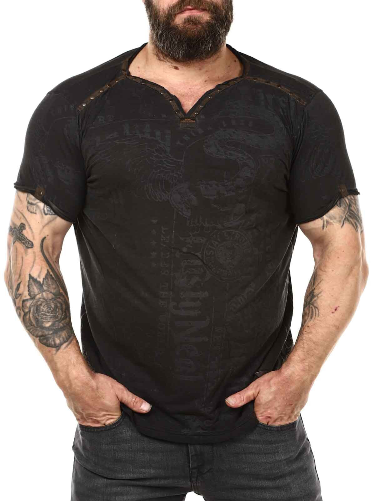 T-shirt Snake Rusty Neal - Czarny