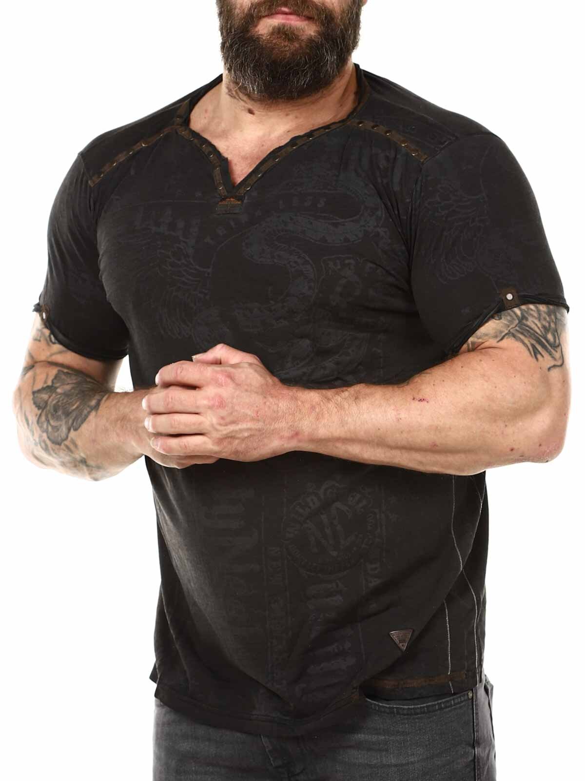 T-shirt Snake Rusty Neal - Czarny
