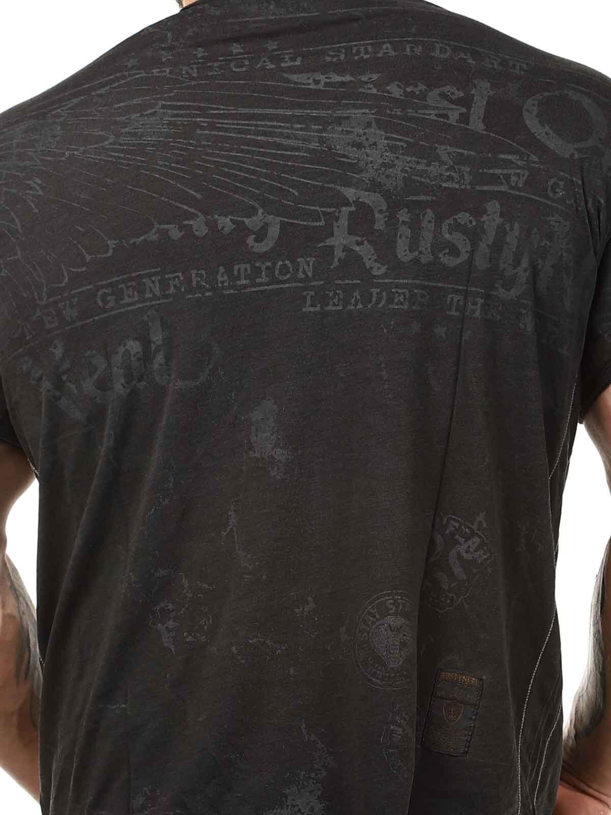 T-shirt Snake Rusty Neal - Czarny