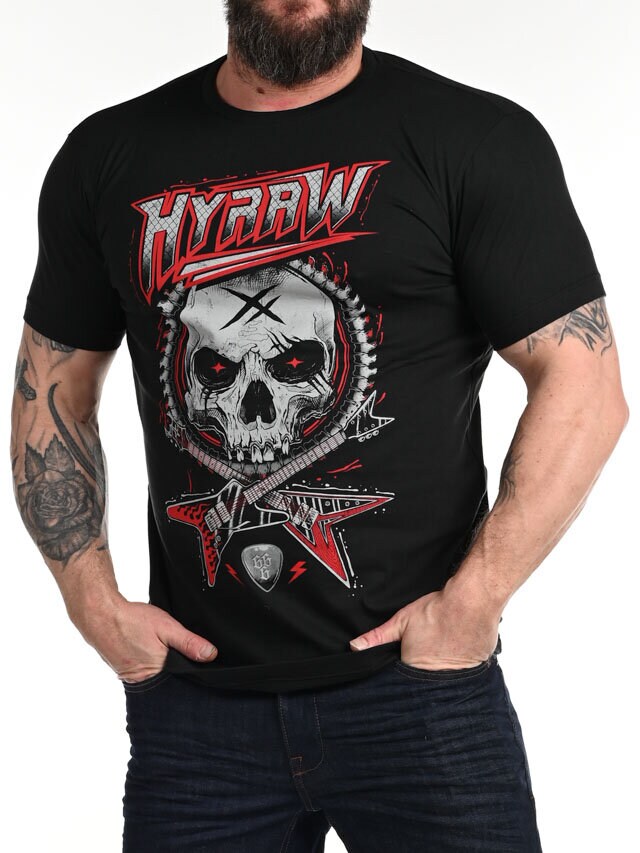T-shirt Hyraw Heavy - Czarny