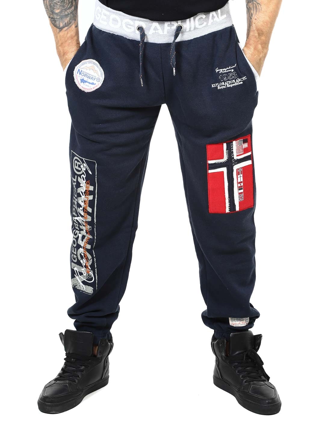 Geo Norway Sweatpants Blue_1.jpg