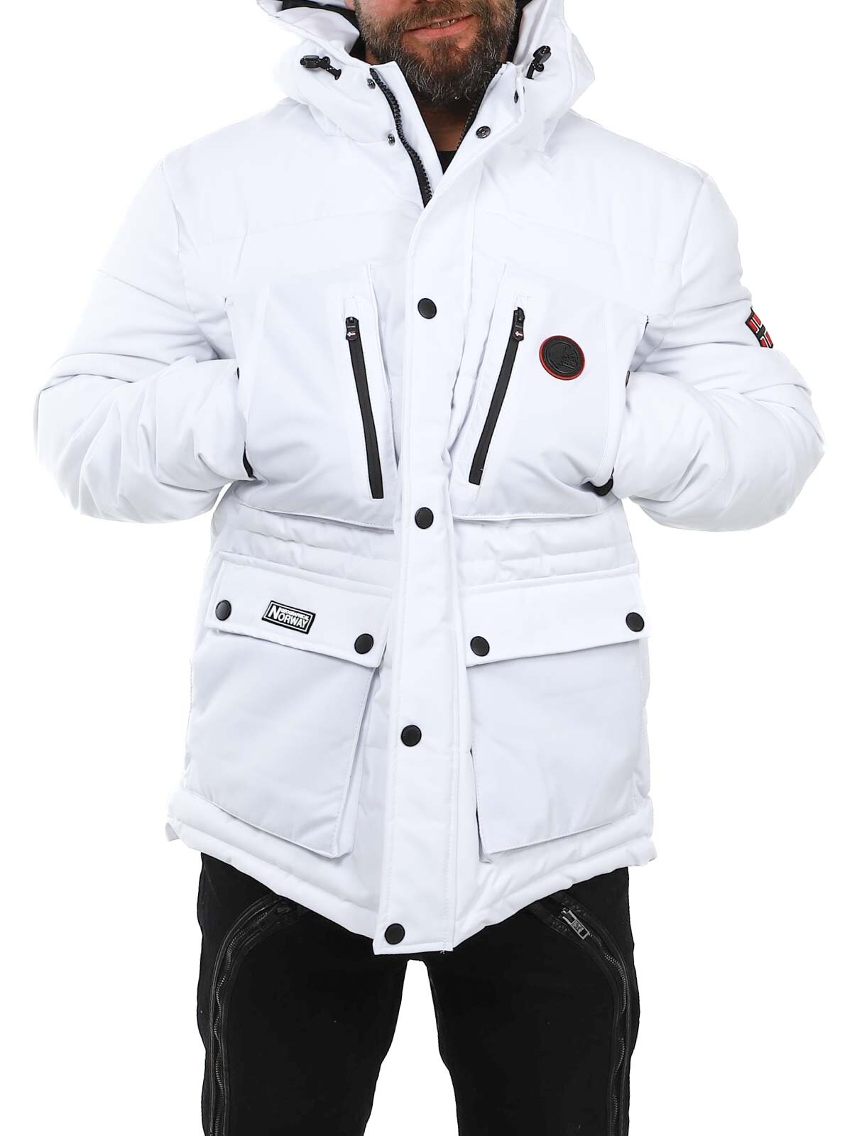 Geographical Norway Albert White Winter Jacket_9.jpg