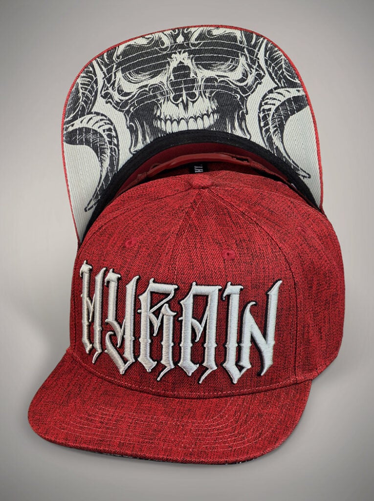 HEATER RED Snapback Cap.jpg