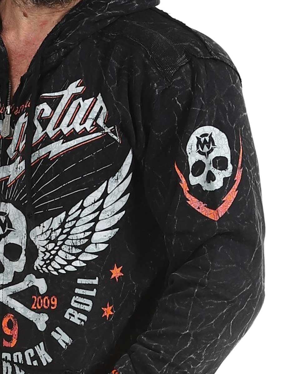 High Octane Wornstar Zip Hoodie Black_2-2.jpg