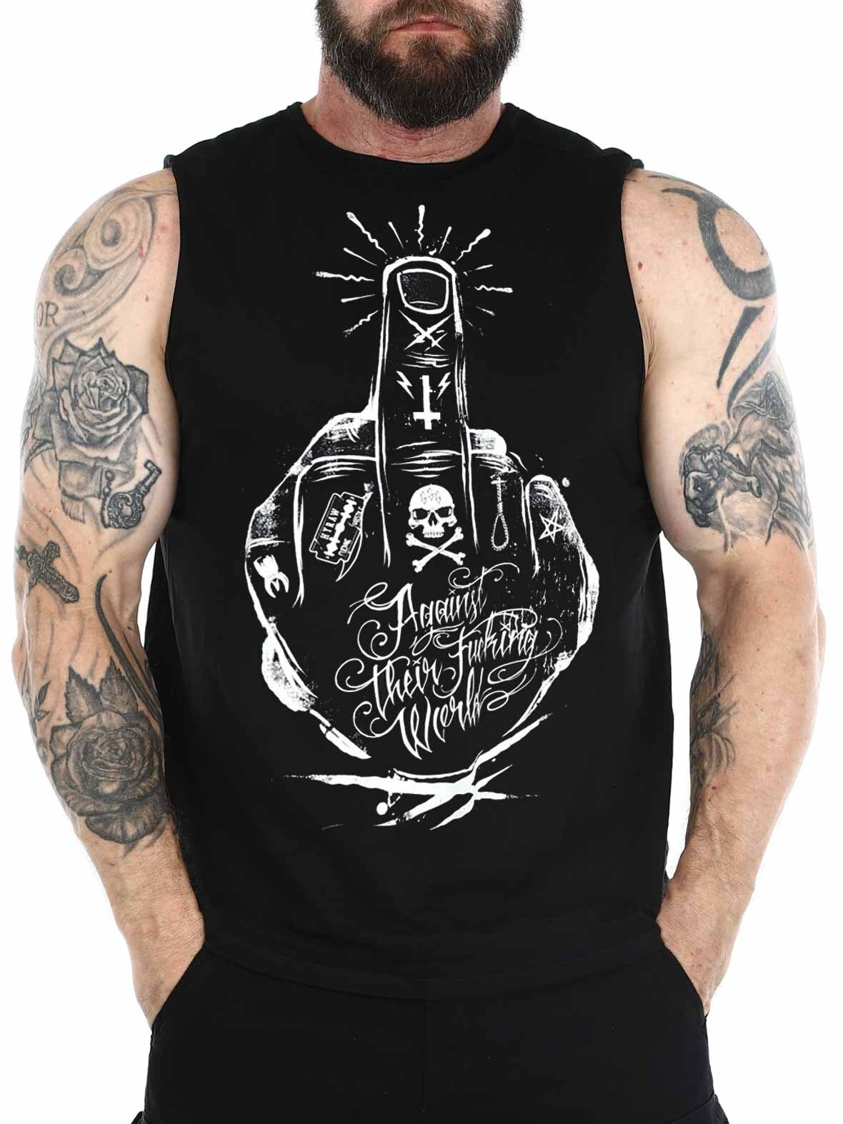 Hyraw Finger Singlet - Svart_1.jpg