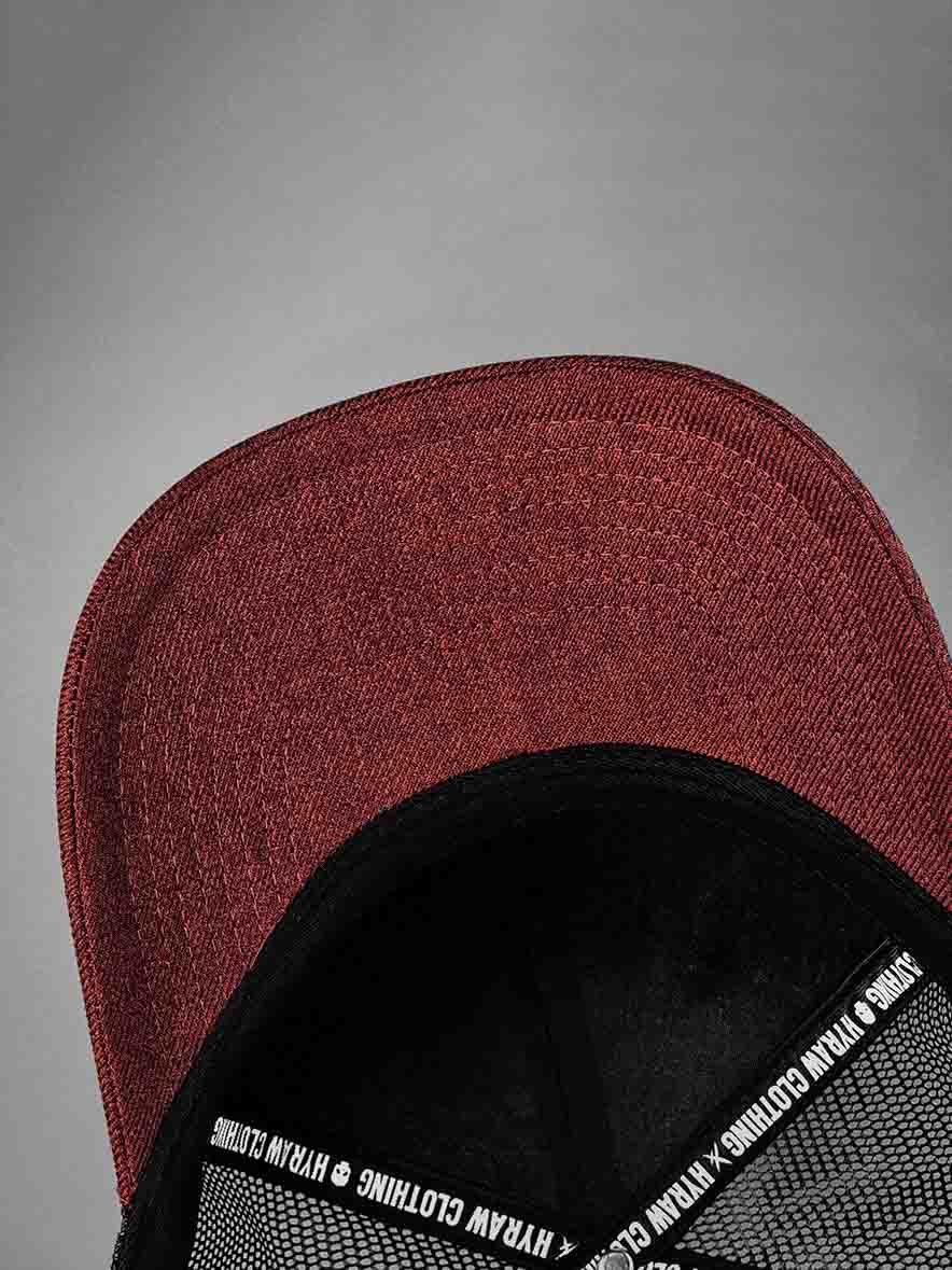 Hyraw Red Classic Trucker Keps Red  2.jpg