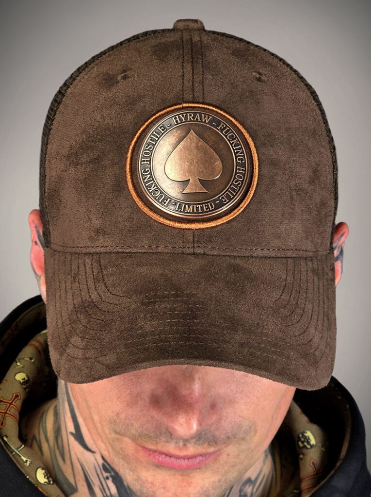 Hyraw Trucker Metal Ace Keps - Brun 3.jpg