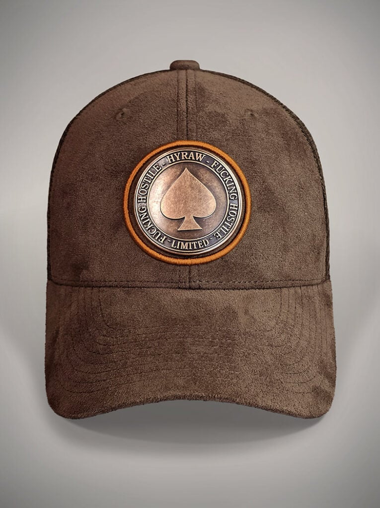 Hyraw Trucker Metal Ace Keps - Brun 5.jpg
