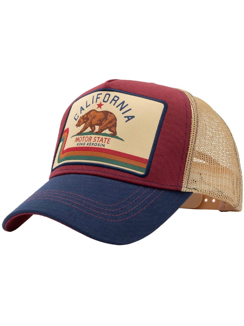 King Kerosin California Caps Winered1.jpg